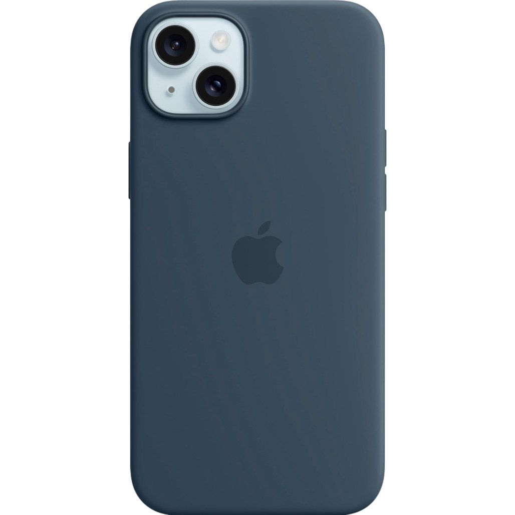 

Чохол Silicone Case with MagSafe для Apple iPhone 15 Plus Storm Blue ААА