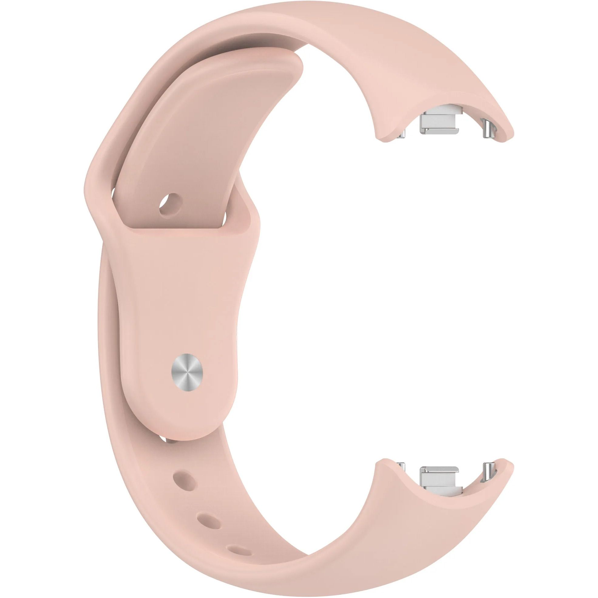 

Ремінець для фітнес-браслету Xiaomi Smart Band 8 / 9 / 10 Soft Touch Pink Sand