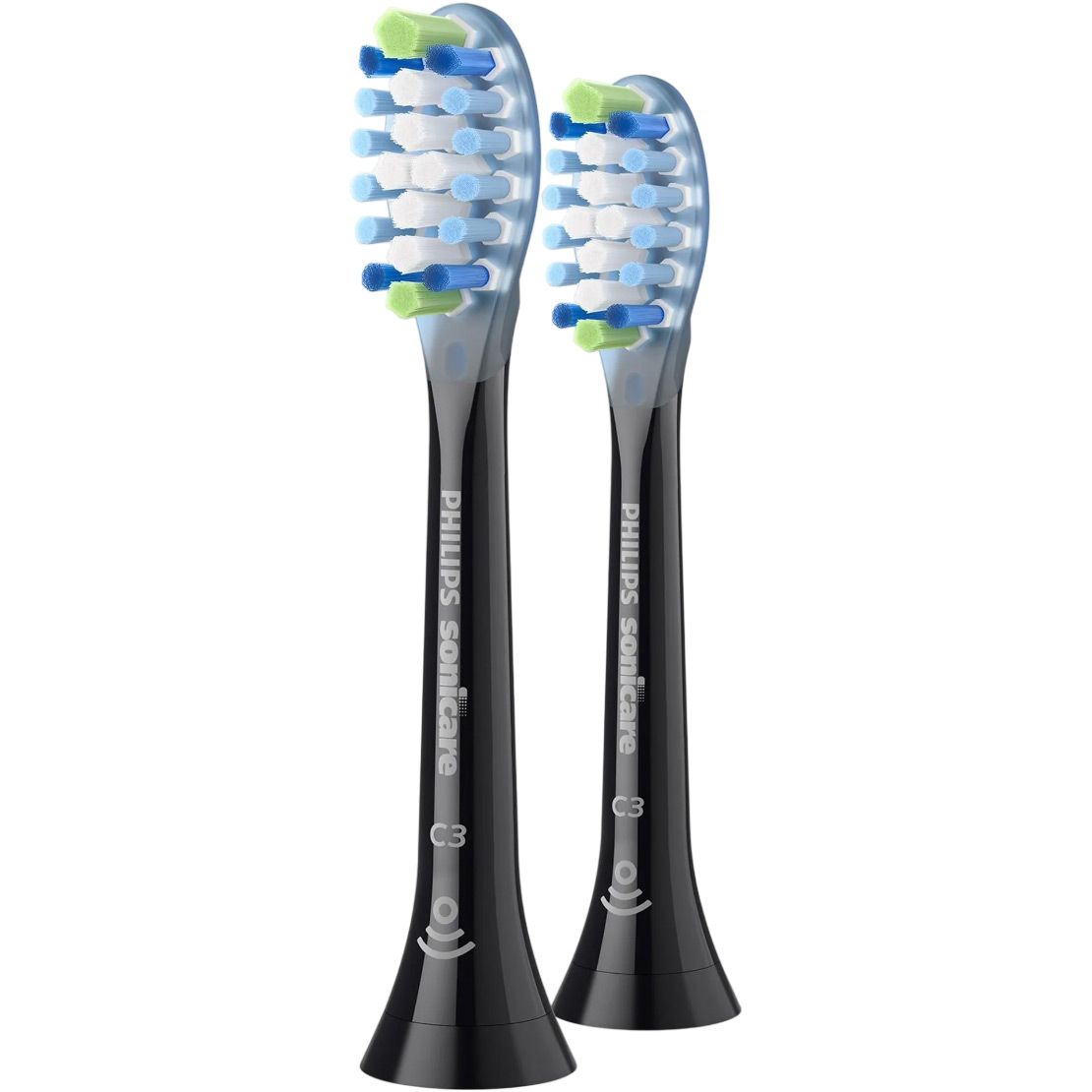 

Насадка для зубної щітки Philips Sonicare C3 Premium Plaque Defence HX9042/88 Black 2шт