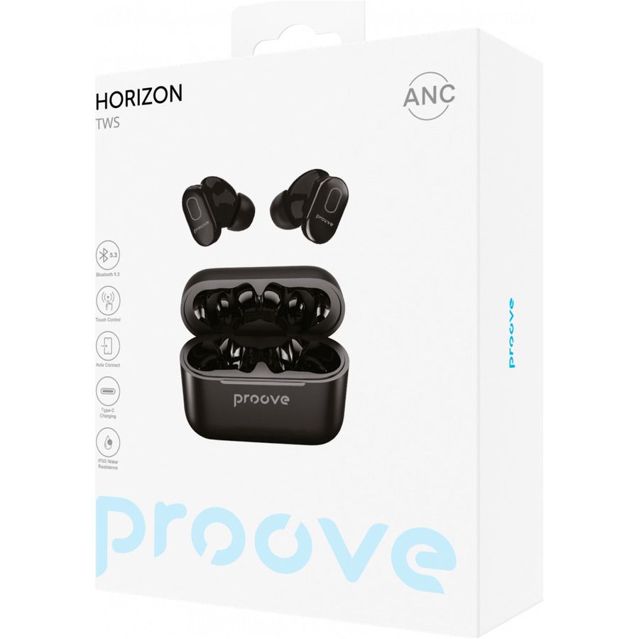 Навушники Proove Horizon TWS with ANC Black (TWHR00010001)