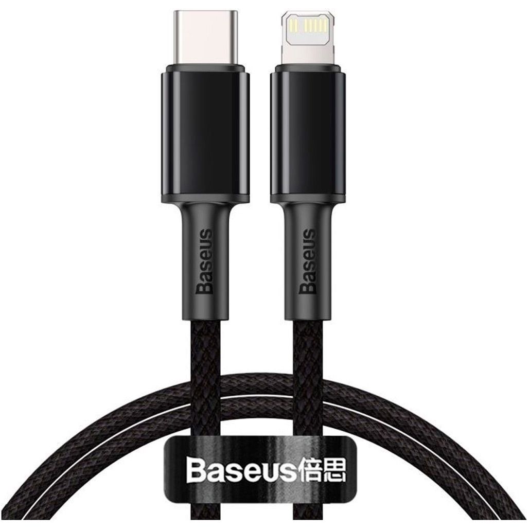 

Кабель Baseus High Density Braided USB-C to Lightning 1m Black (CATLGD-01)
