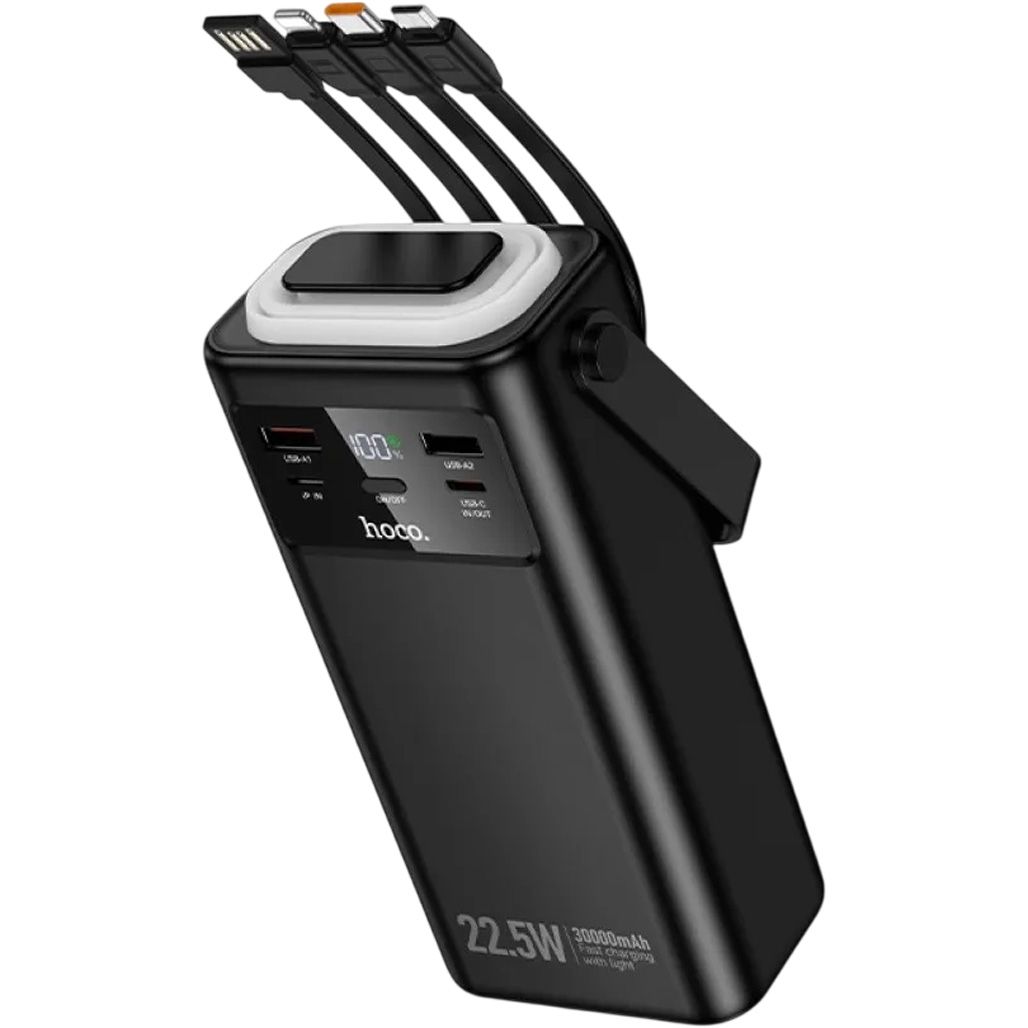 

Внешний аккумулятор Hoco EJ65 High 30000mAh 22.5W Black