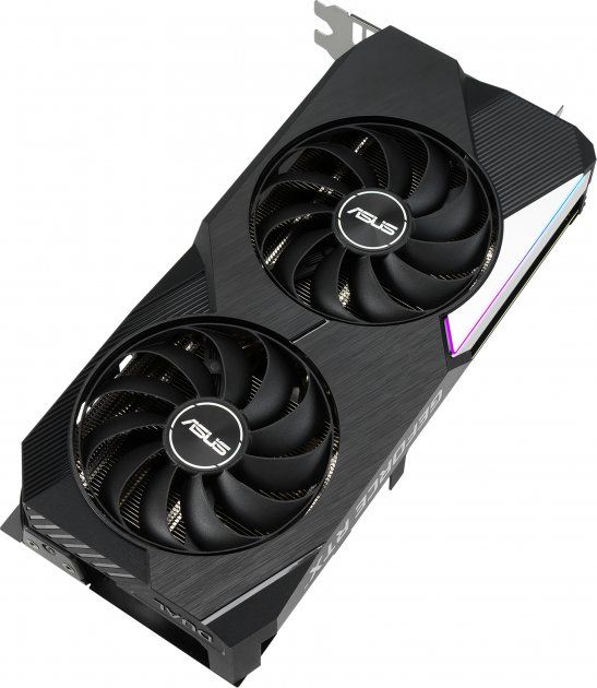 Відеокарта Asus Dual GeForce RTX 3060 Ti OC Edition V2 LHR 8GB GDDR6 (DUAL-RTX3060TI-O8G-V2)
