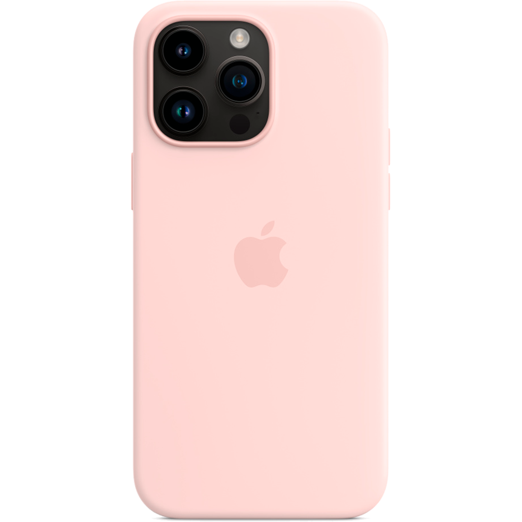 

Чохол Silicone Case для Apple iPhone 14 Pro Max (Chalk Pink) ААА