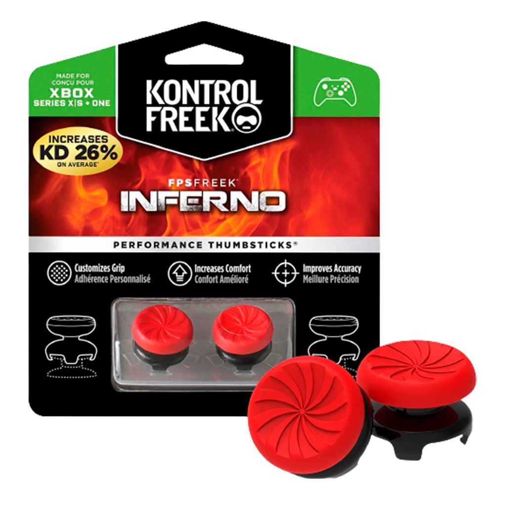 

Накладки для геймпада Kontrolfreek: INFERNO 2-pack for XBox Series X/S + One [69740]