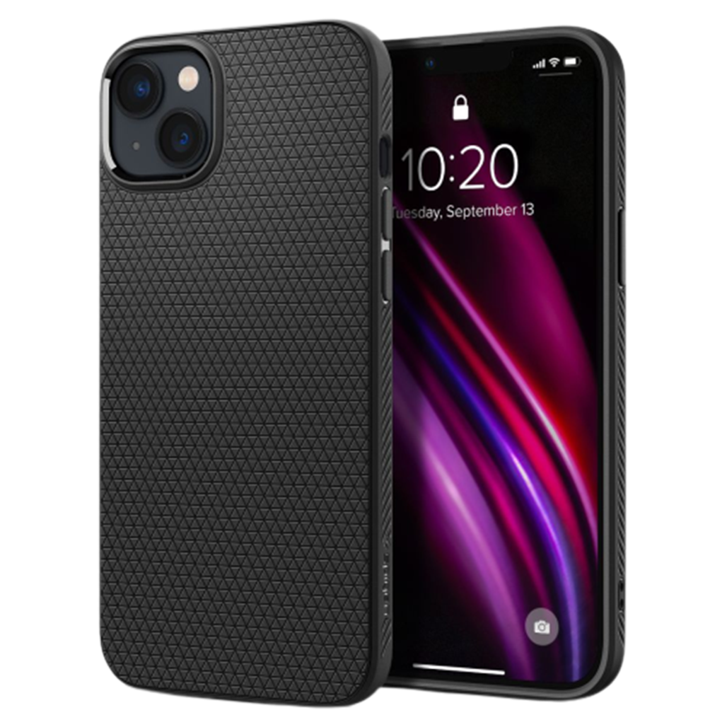

Чохол Spigen Liquid Air Case для Apple iPhone 14 Matte Black (ACS05037)