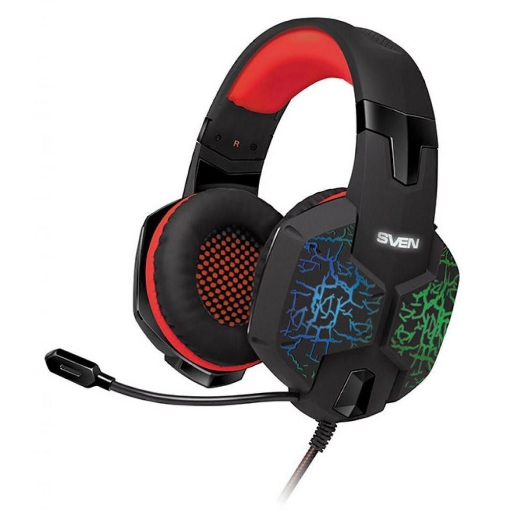 

Наушники SVEN AP-U988MV (Black/Red) [43255]