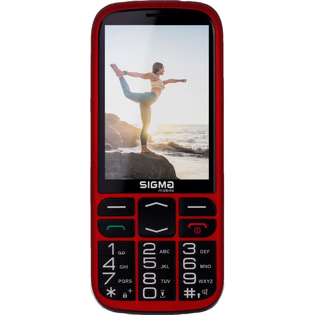 

Мобильный телефон Sigma mobile Comfort 50 Optima Red UA-UCRF [83773]