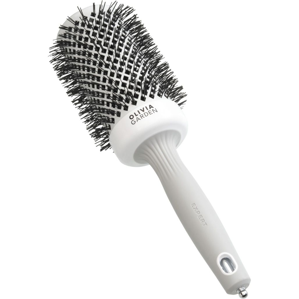 Термобраш Olivia Garden Expert Blowout Shine 55mm White&Grey (OGID2006) фото 3
