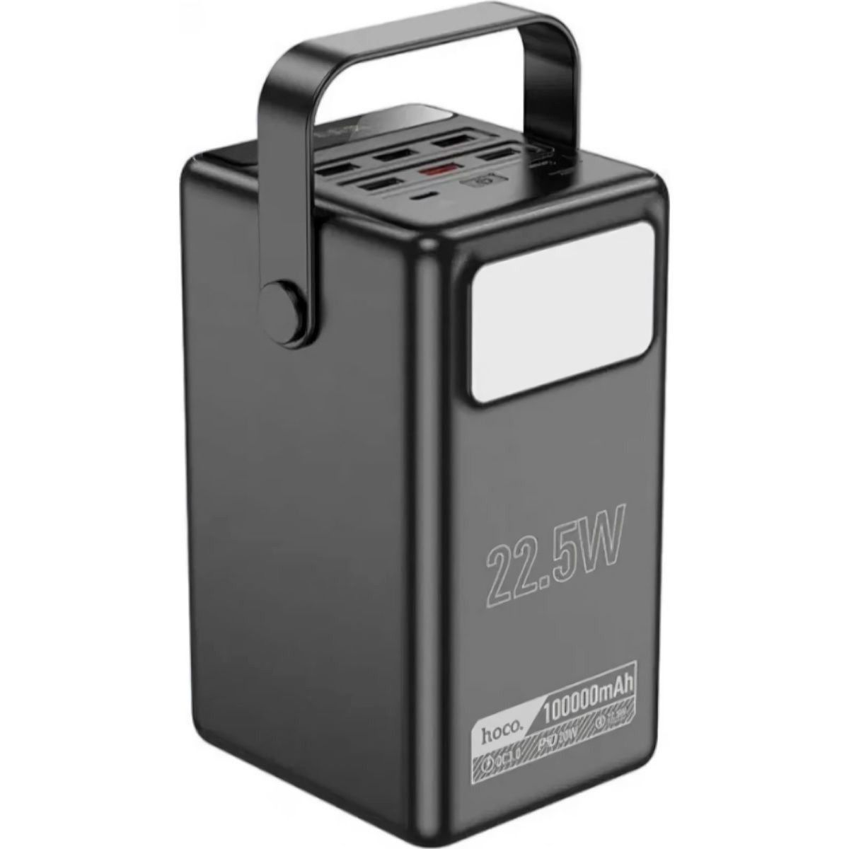 Зовнішній акумулятор Hoco Endure DB03 100000mAh 22.5W Black (6942007625791) Вітрина фото 2