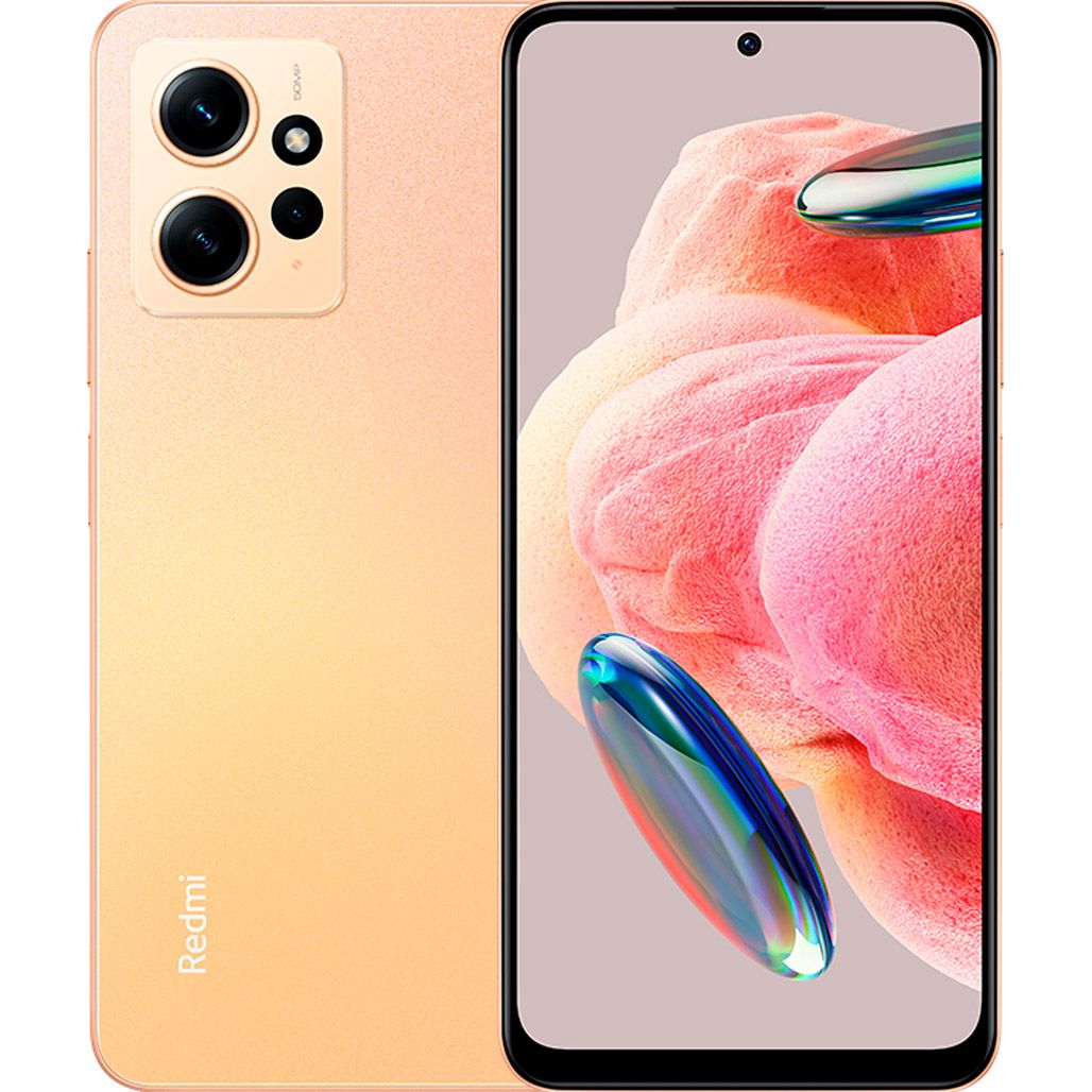 

Смартфон Redmi Note 12 8/256 Sunrise Gold (no NFC) Global EU