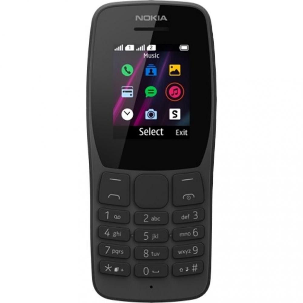 

Мобільний телефон Nokia 110 Dual Sim Black (16NKLB01A07) UA-UCRF