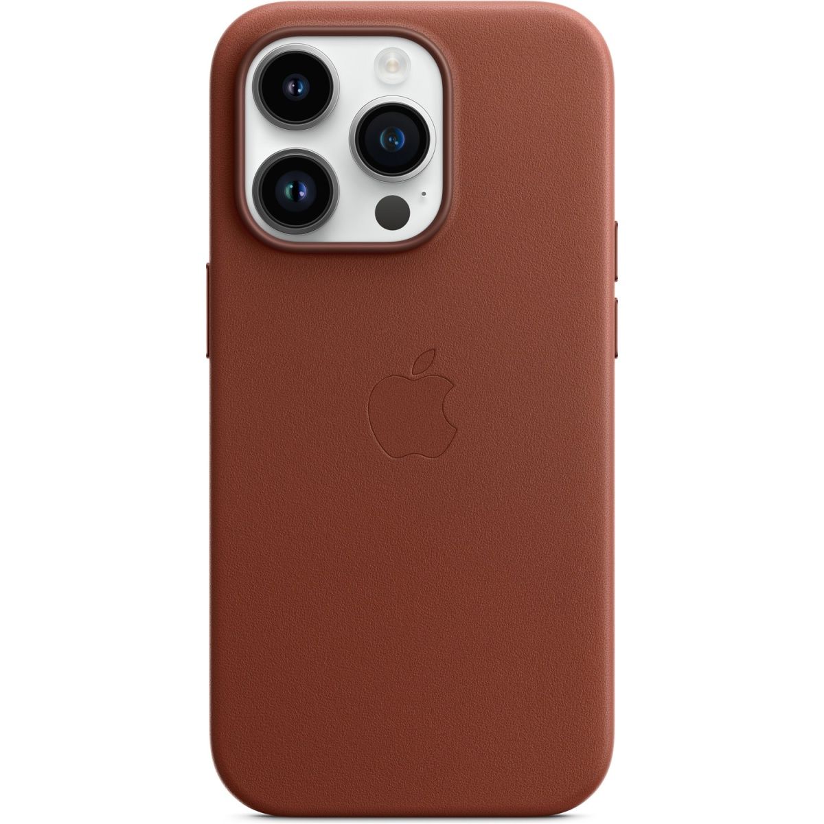 Чохол Apple Leather Case with MagSafe для Apple iPhone 14 Pro Max Umber (MPPQ3)
