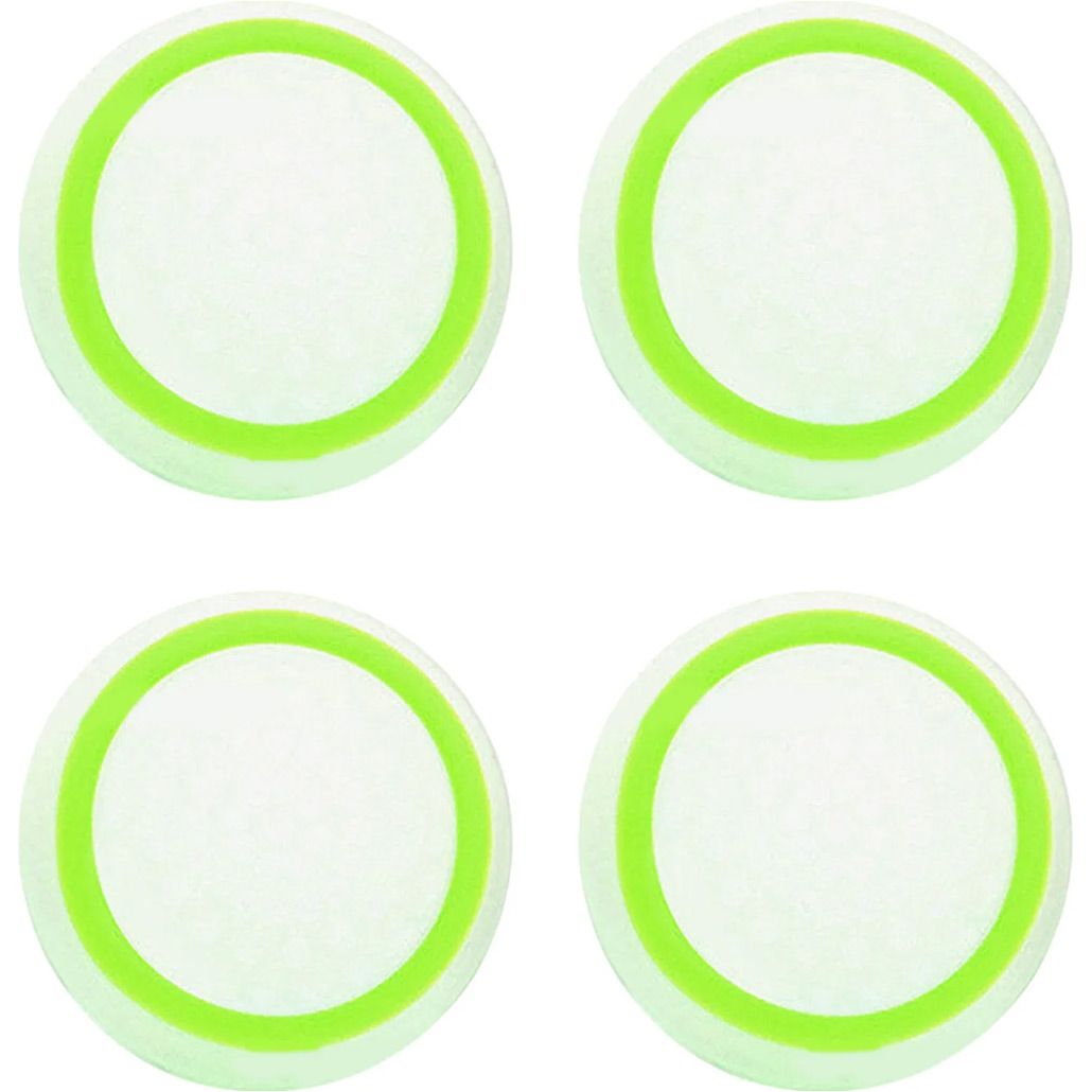 

Накладки на стики Thumb Grips 4-pack для PS4/PS5/Xbox White Green