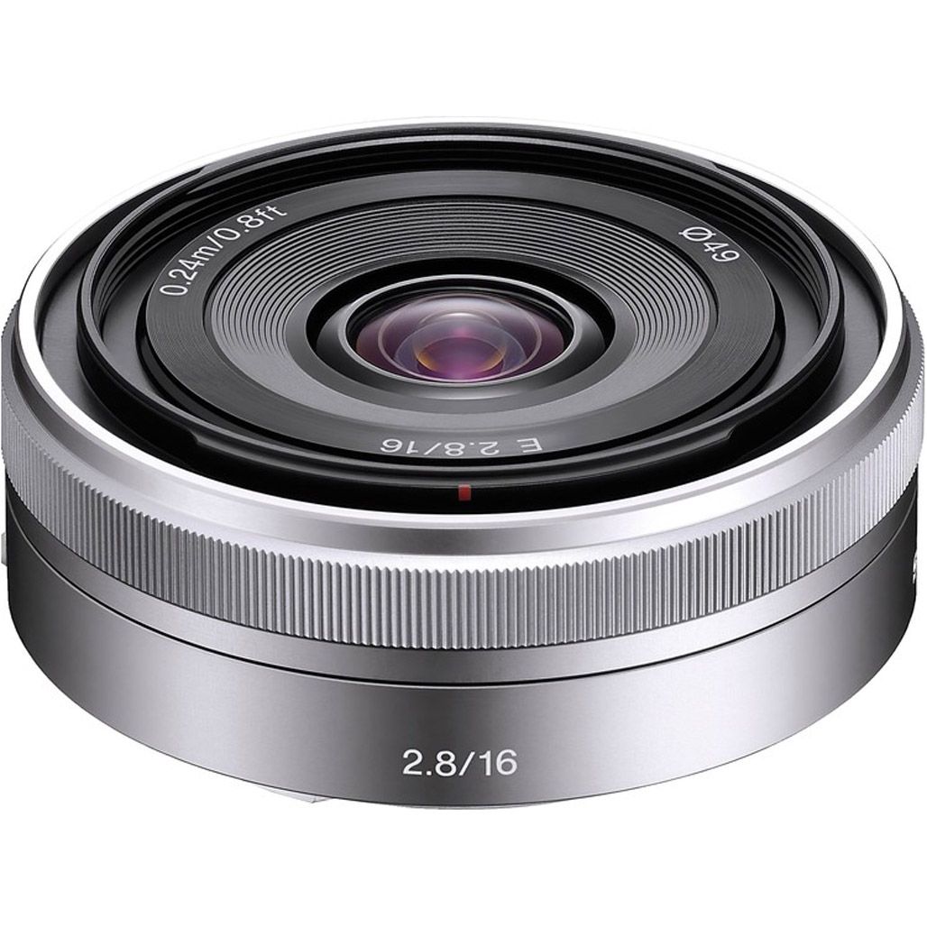 

Об'єктив Sony E 16mm f/2.8 for Nex Silver (SEL16F28.AE)