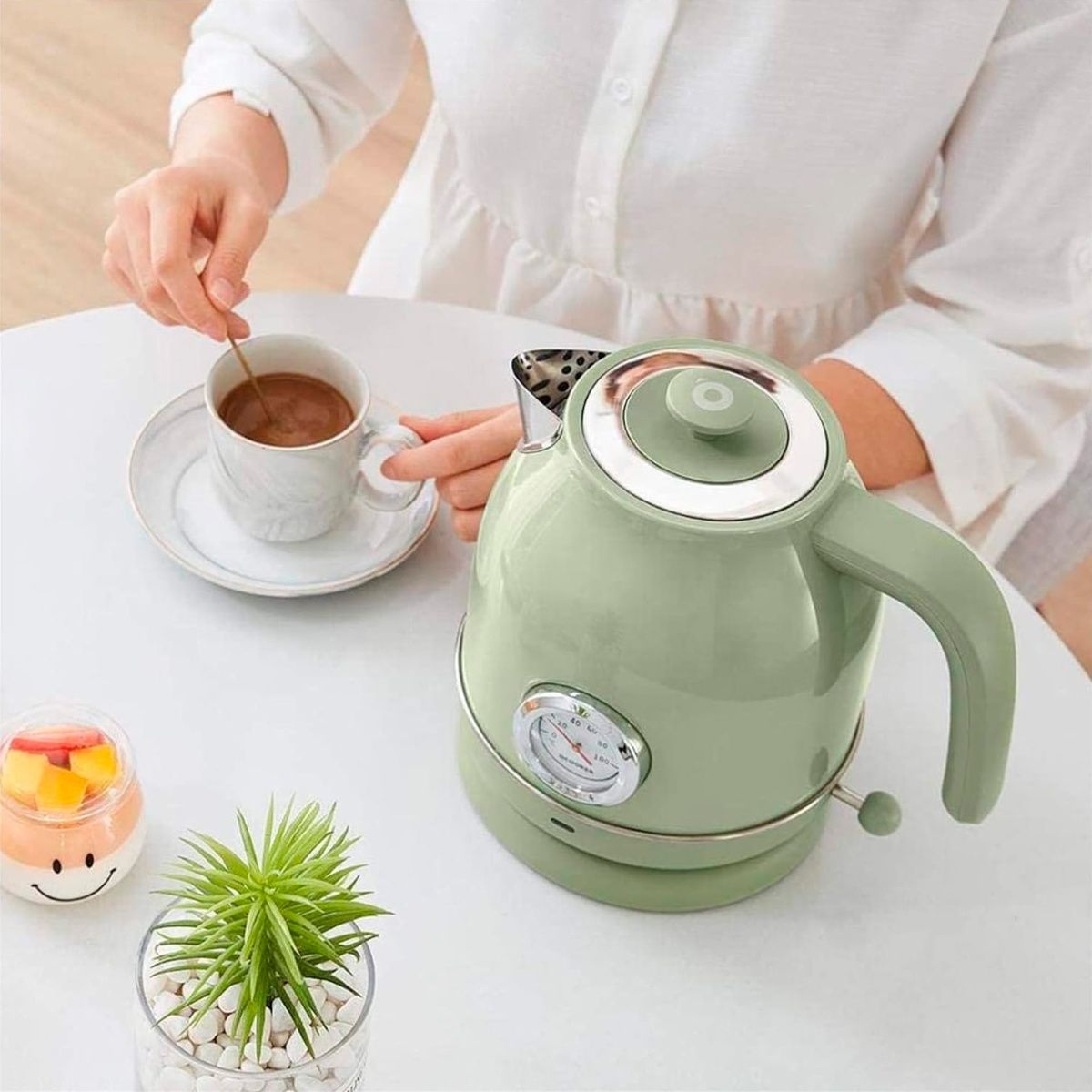 Електрочайник Qcooker Electric Kettle Green (CS-SH01)