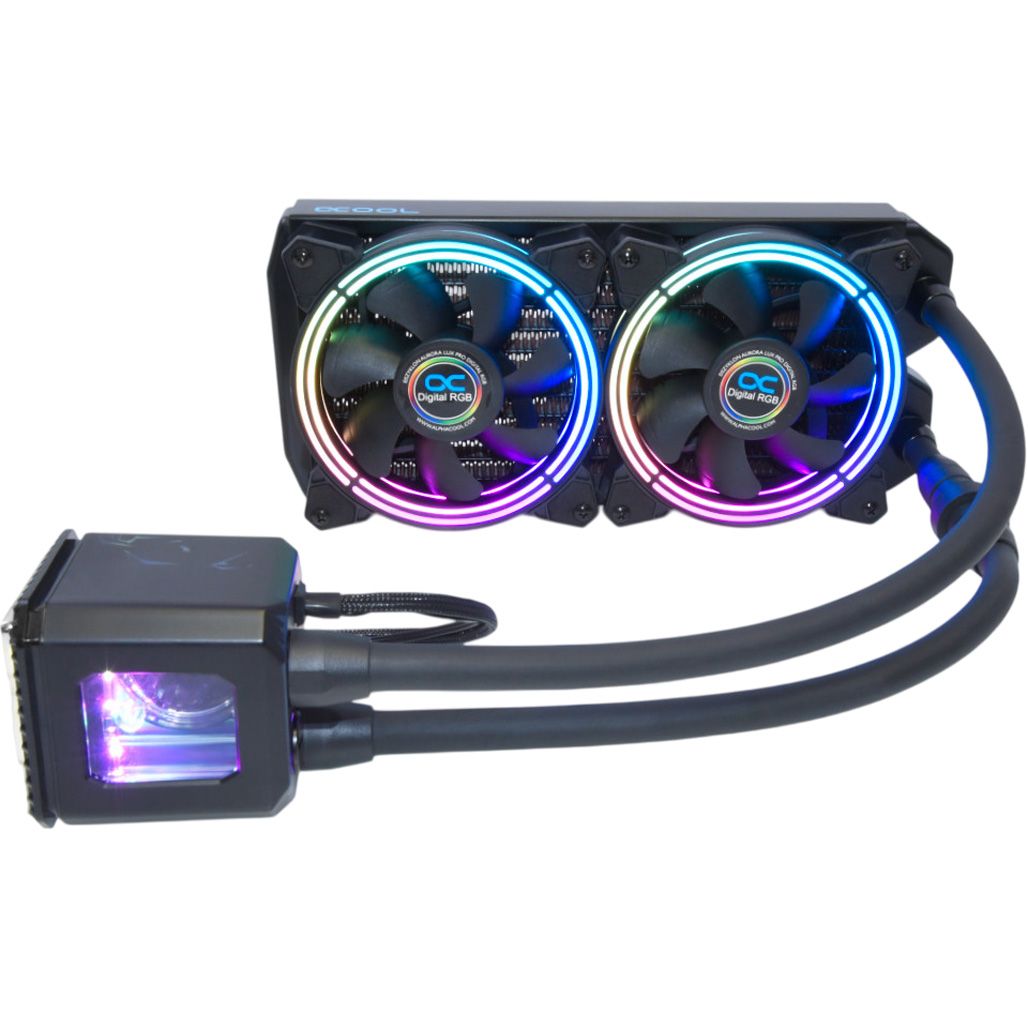 

Система водяного охолодження Alphacool Eisbaer Aurora 240 CPU Digital RGB (11728)