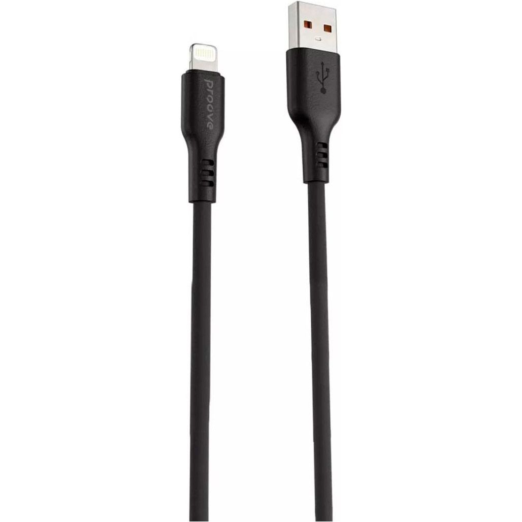 

Кабель Proove Rebirth USB-A to Lightning 2.4A 1m Black (CCRE60001101)