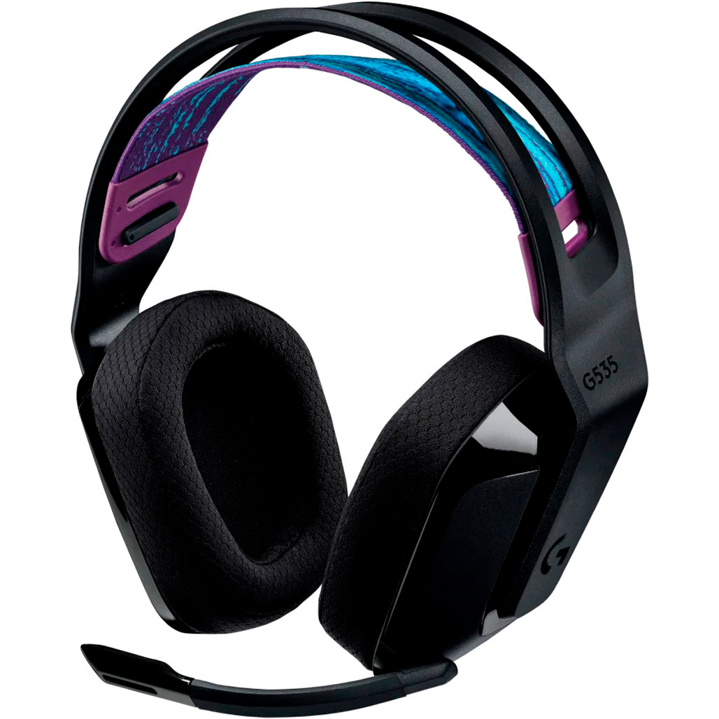 

Ігрові навушники Logitech G535 Lightspeed Wireless Black (981-000972) Вітрина