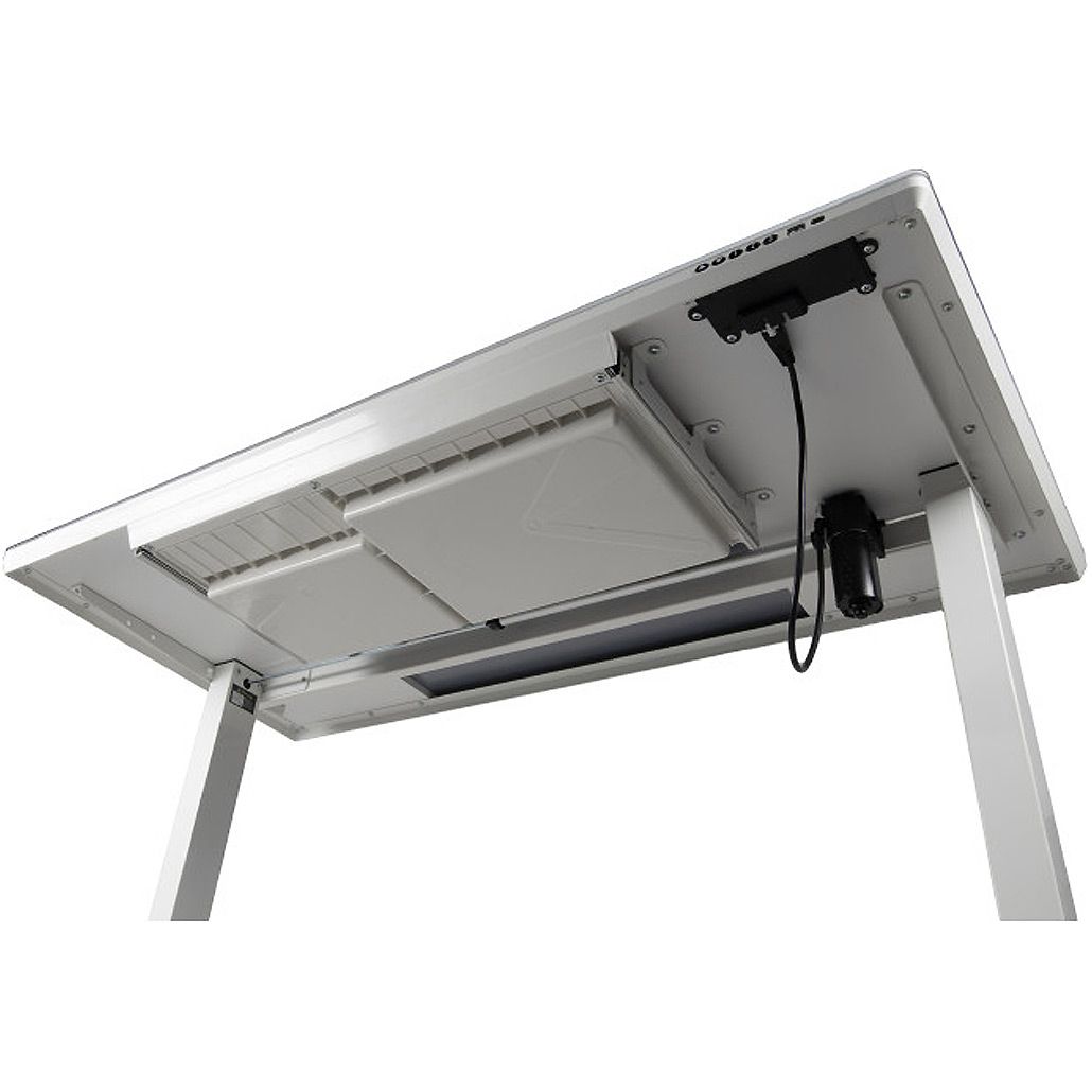 Комп`ютерний ігровий стіл Barsky StandUp White Glass (BST-12new)