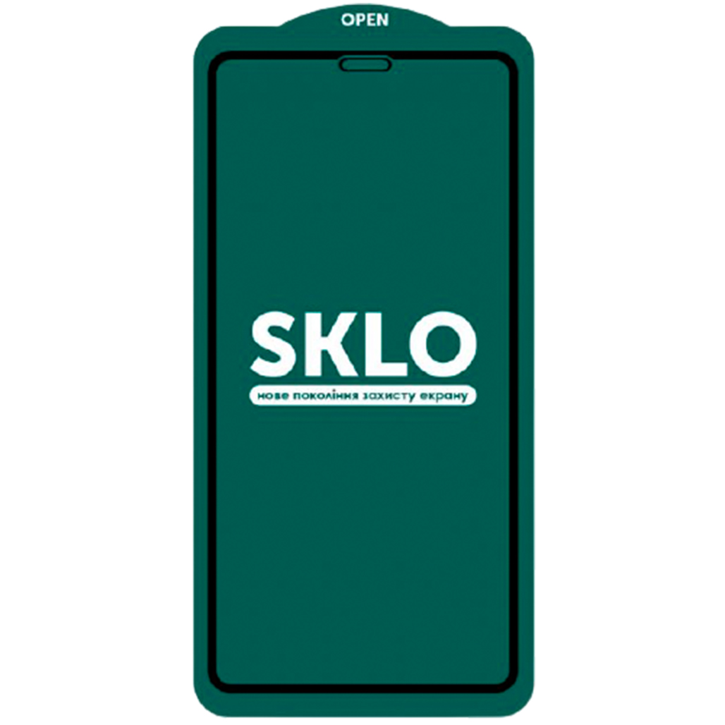 

Захисне скло SKLO 5D Full Glue для Apple iPhone 13/13 Pro/iPhone 14 (Black)