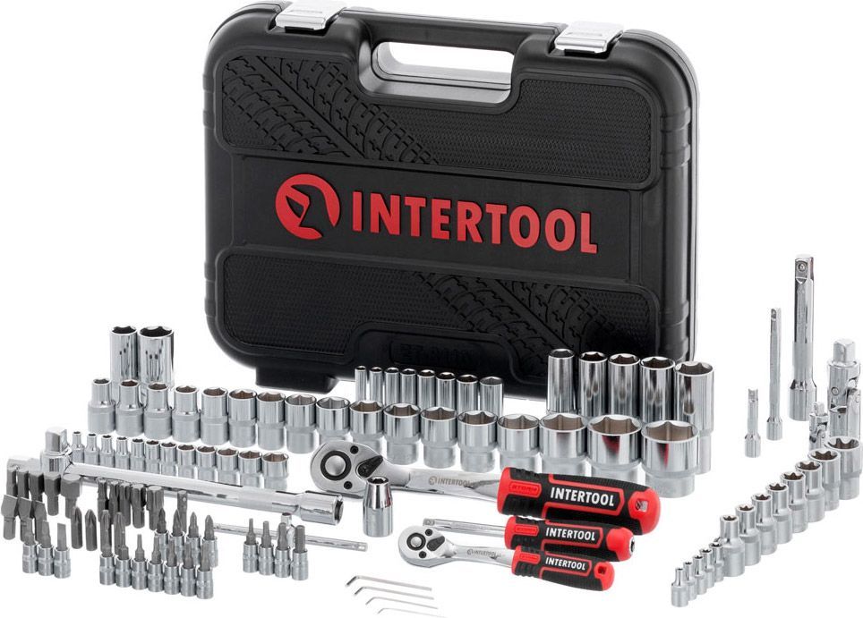 Набор инструментов Intertool 110шт (ET-8110) [85181] 