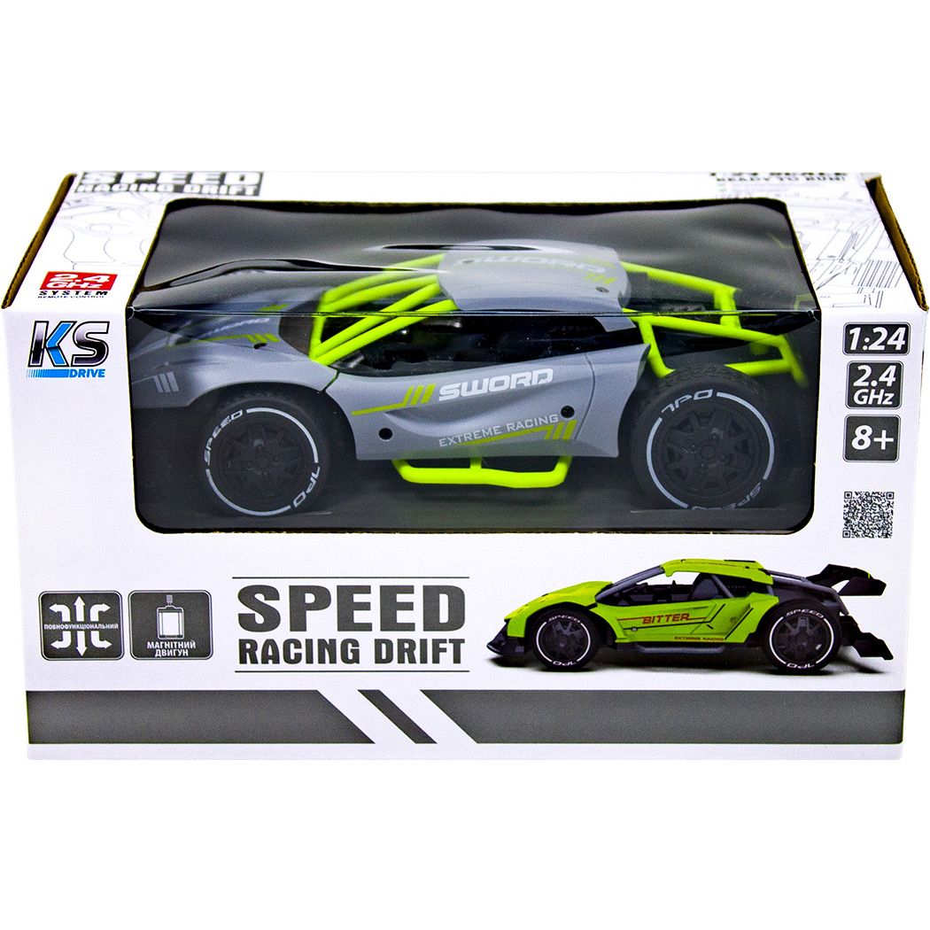 Машинка на радіокеруванні Sulong Toys 1:24 Speed Racing Drift Sword Gray (SL-289RHG)
