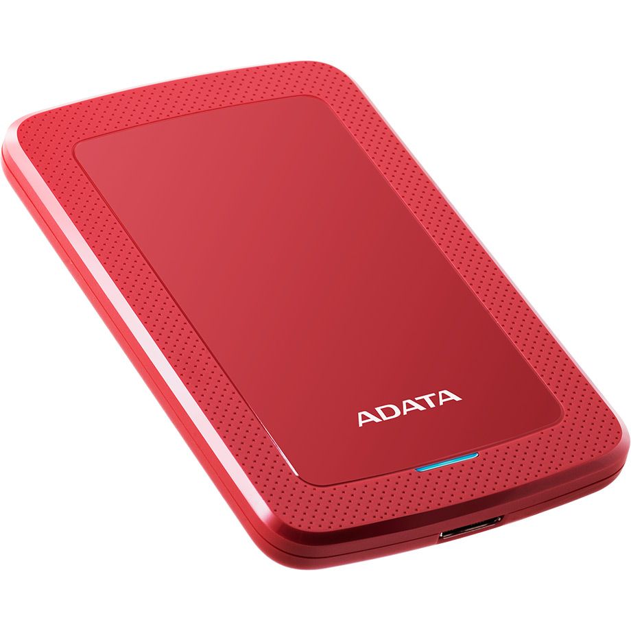 Зовнішній жорсткий диск ADATA DashDrive Durable HV300 1TB Red (AHV300-1TU31-CRD)