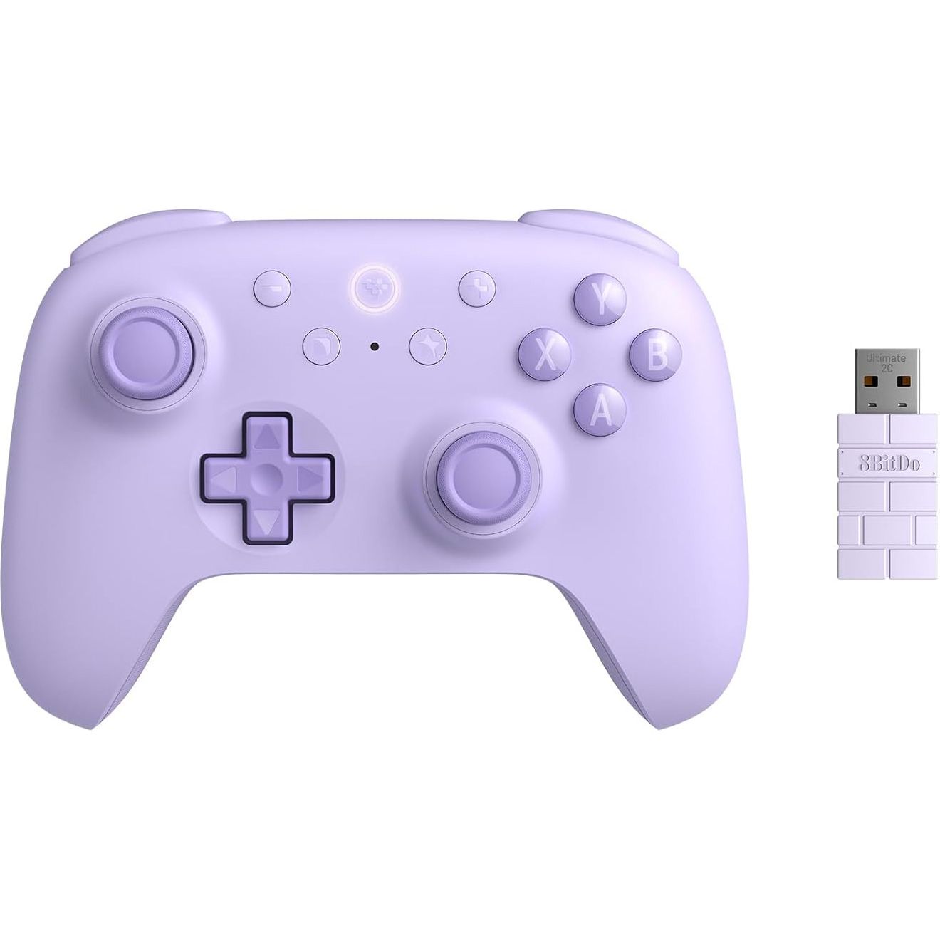 

Геймпад 8BitDo Ultimate 2C 2.4G Wireless 81HD Purple Edition