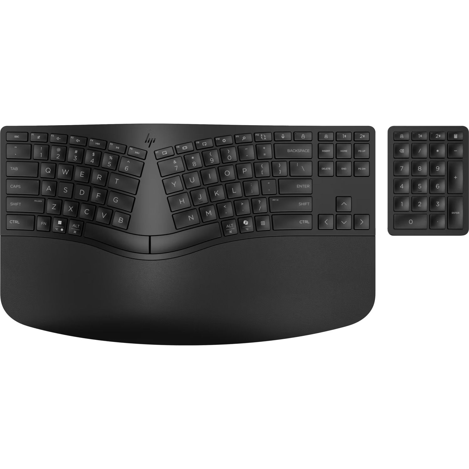

Клавиатура HP 960 BLK Ergonomic split-zone UA Black (7E755AA)