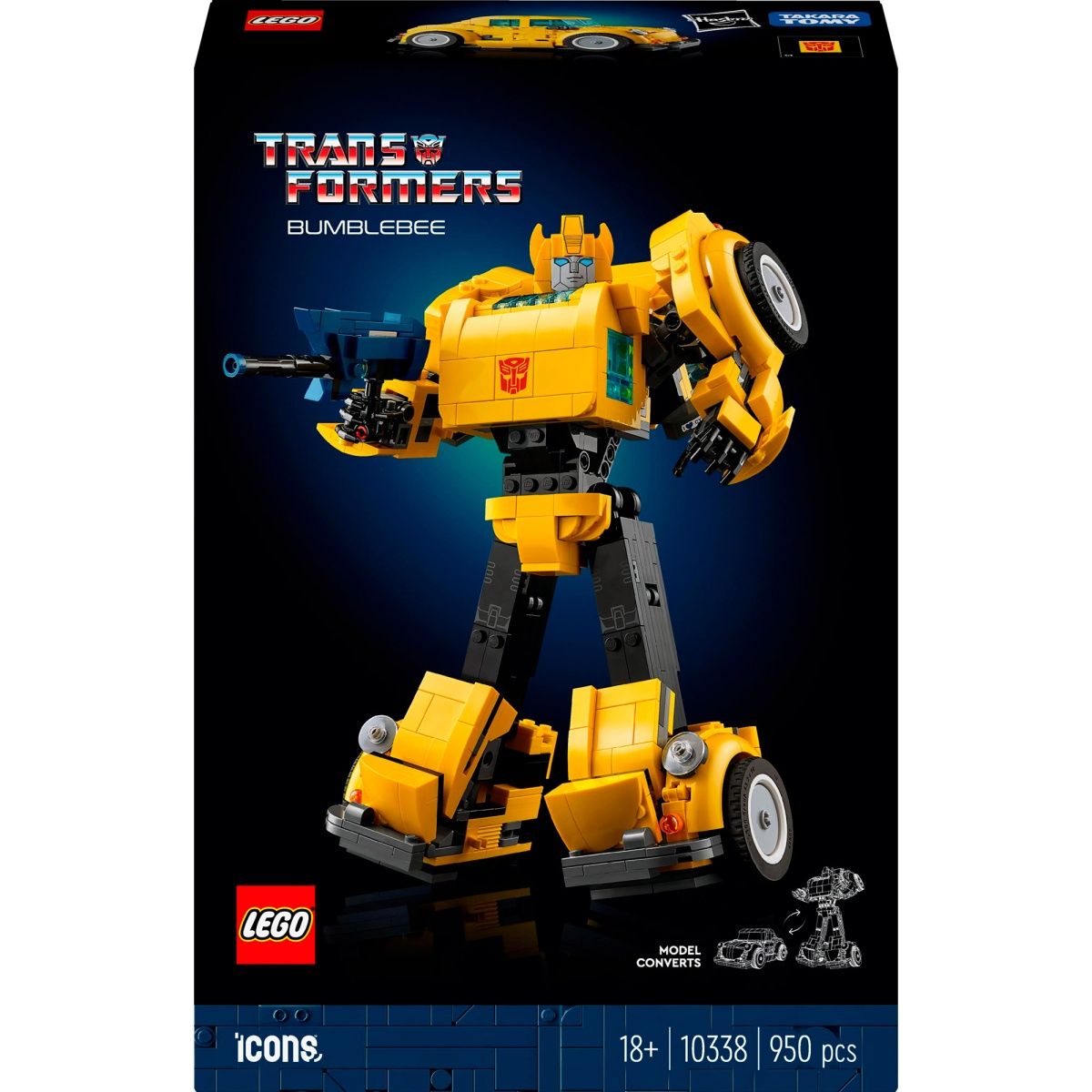 

Конструктор LEGO Icons Бамблбі (10338)