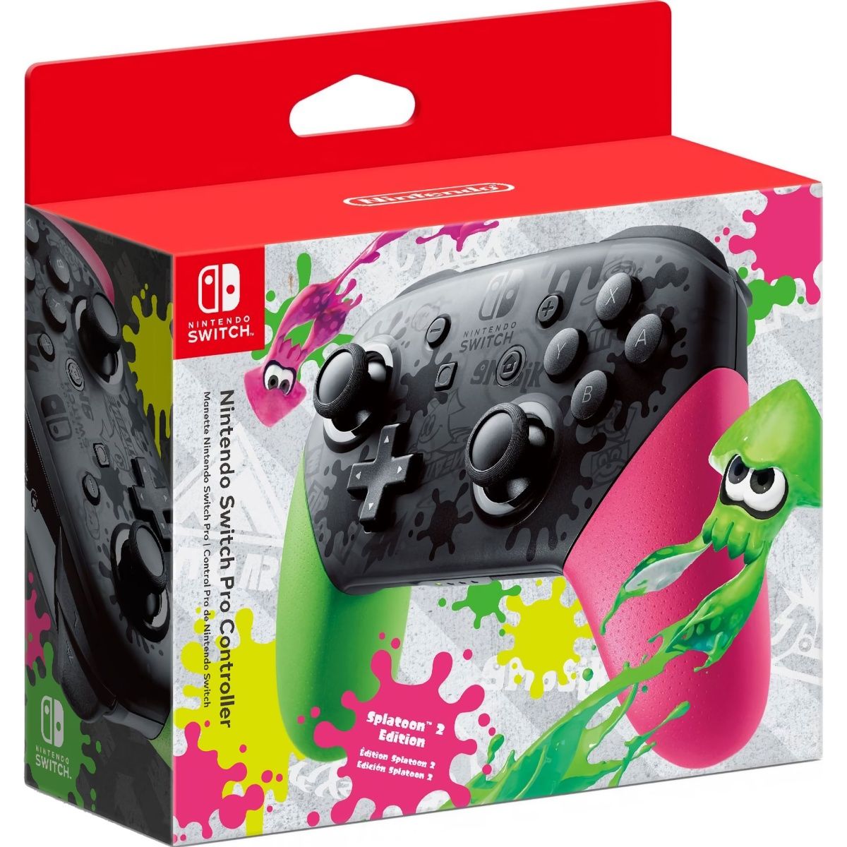 Геймпад Nintendo Switch Pro Controller Splatoon 2 Special Edition 