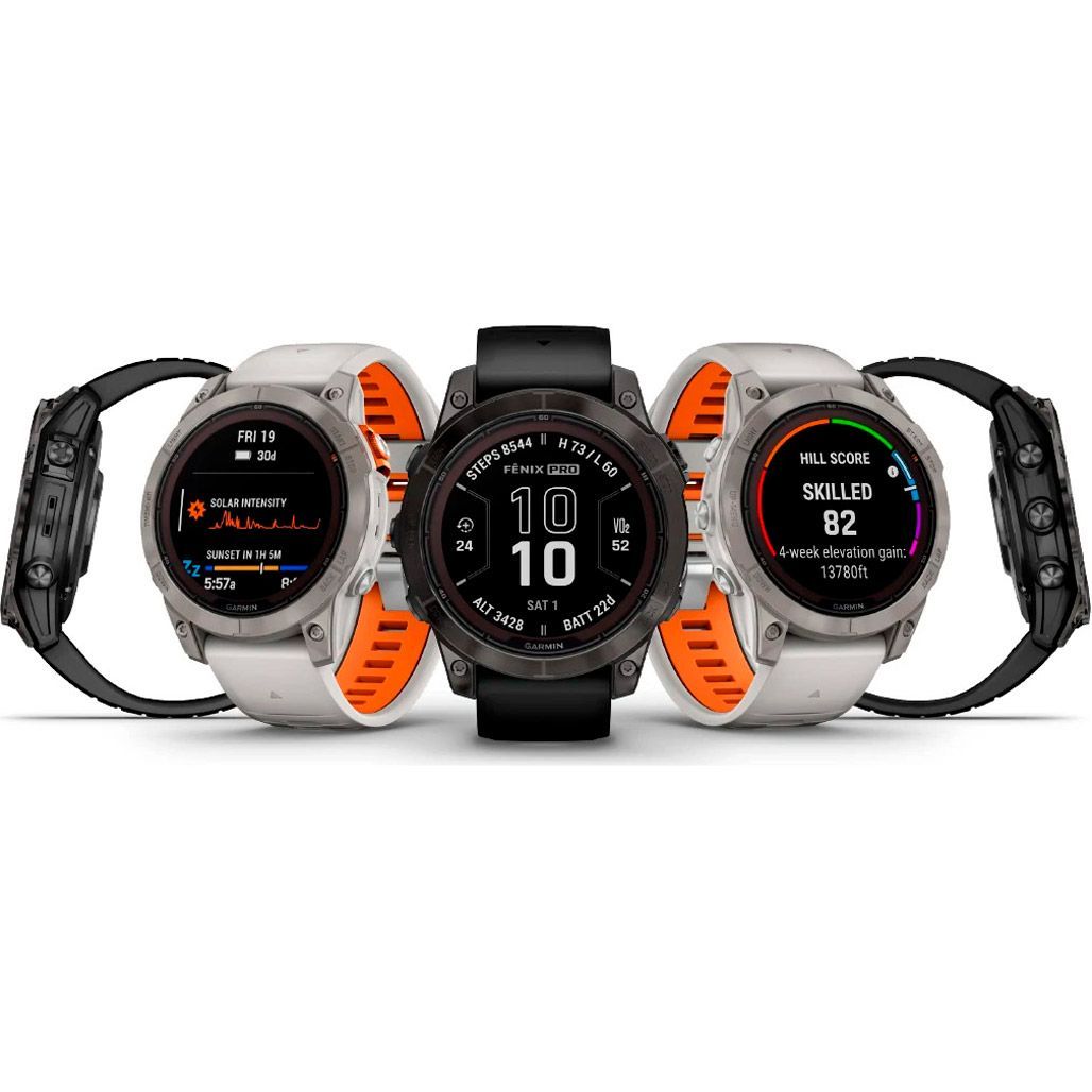 Смарт-часы Garmin Fenix 7 Pro Sapphire Solar Edition 47mm Carbon Gray DLC Titanium with Black Band (010-02777-10) [86523] 