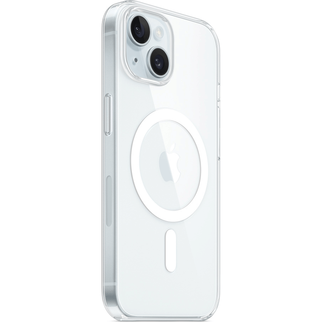 Чохол Apple Clear Case with MagSafe для iPhone 15 Transparent AAA