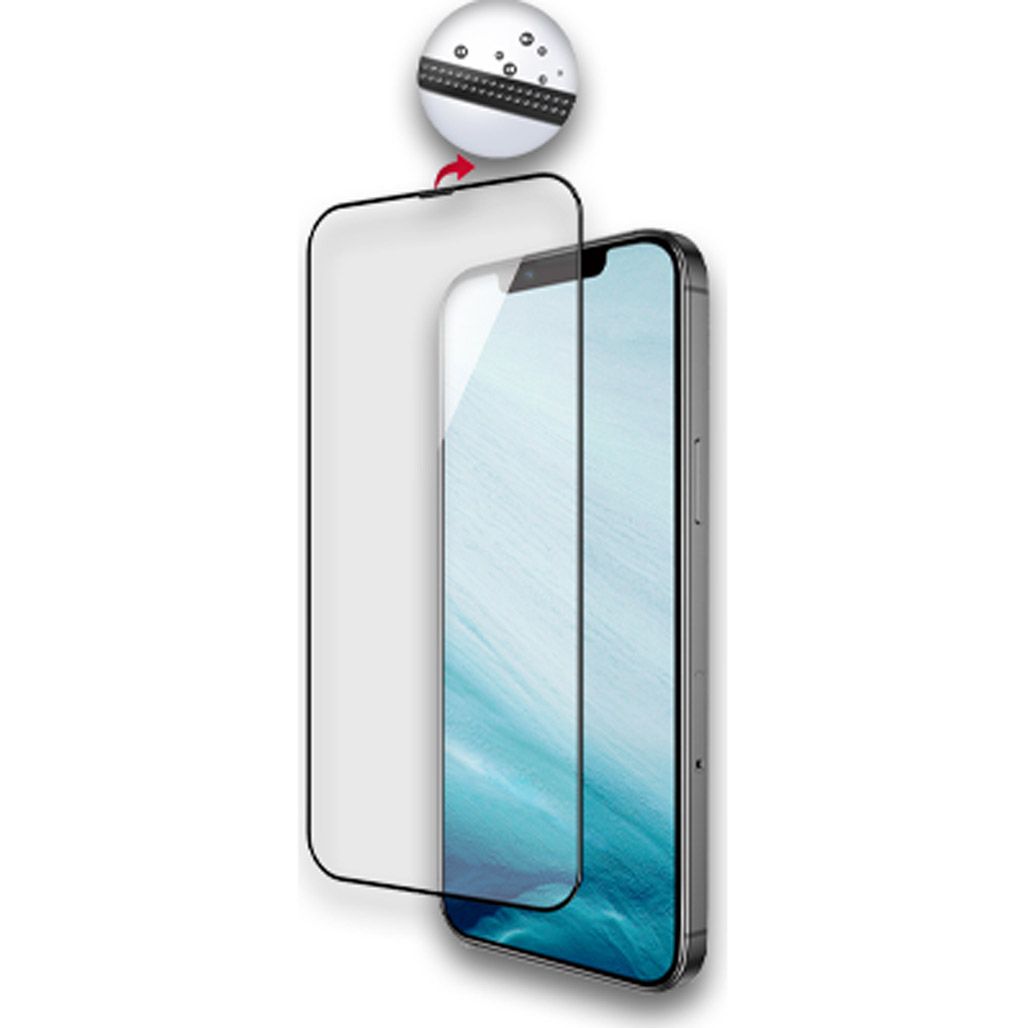 Захисне скло iLera DeLuxe Full Cover Glass для Apple iPhone 14/ 13/ 13 Pro (6.1) (iLSPDL1361/2)