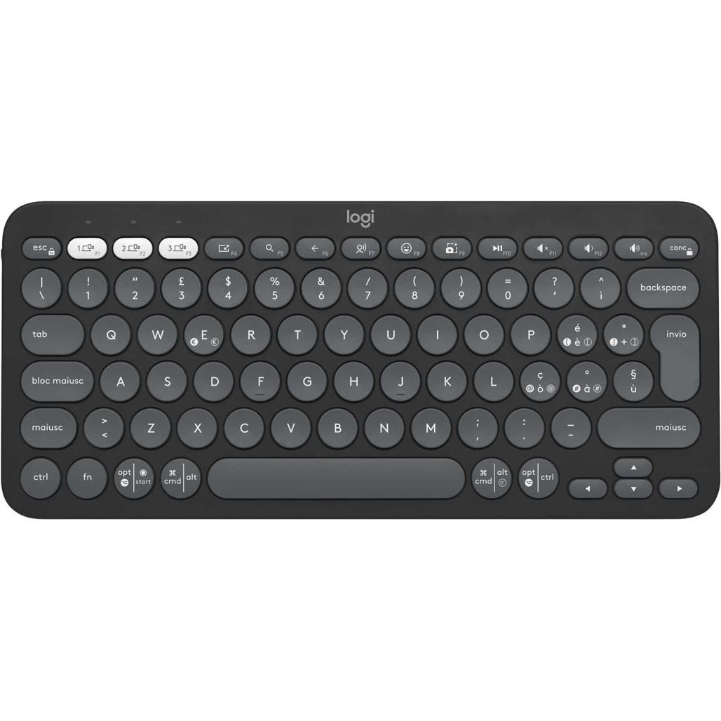 

Клавиатура Logitech K380s Pebble Keys 2 Bluetooth Graphite (920-011851)