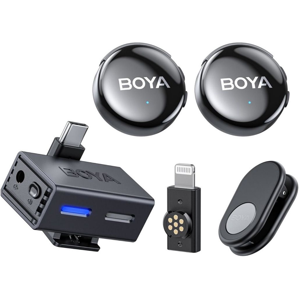 

Микрофонная радиосистема Boya BOYALINK 3-03 USB-C/Lightning