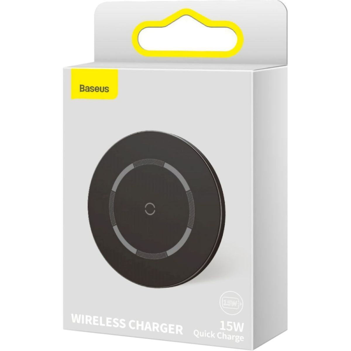 Бездротовий зарядний пристрій Baseus Simple Magnetic Black (WXJK-E01)