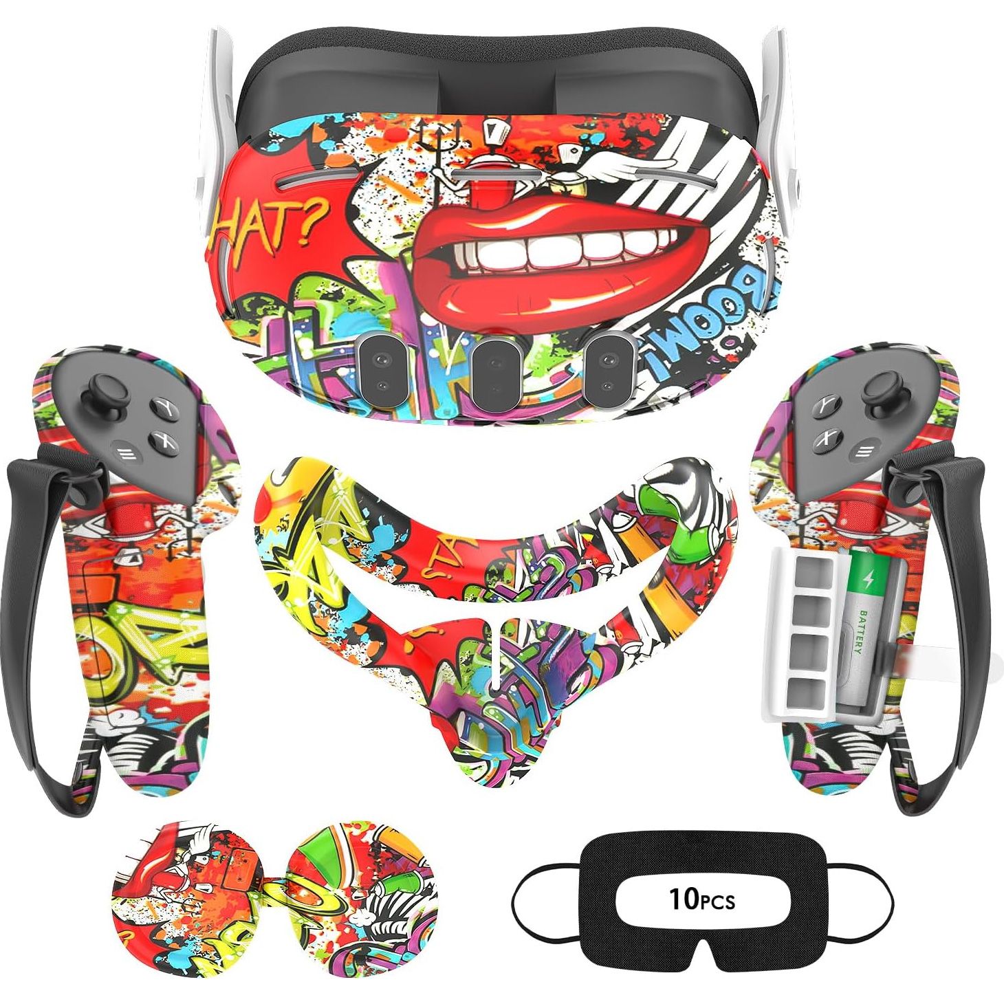 

Набор аксессуаров COLOHAS 7-in-1 VR для Meta Quest 3 Battery versionE Set