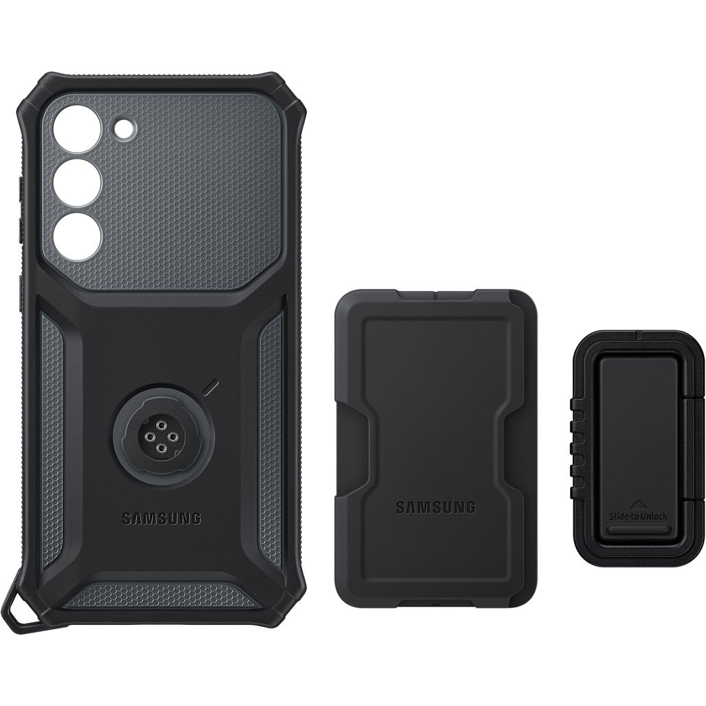 Чохол Samsung Rugged Gadget Cover для Samsung Galaxy S23 Plus Titan (EF-RS916CBEGRU)