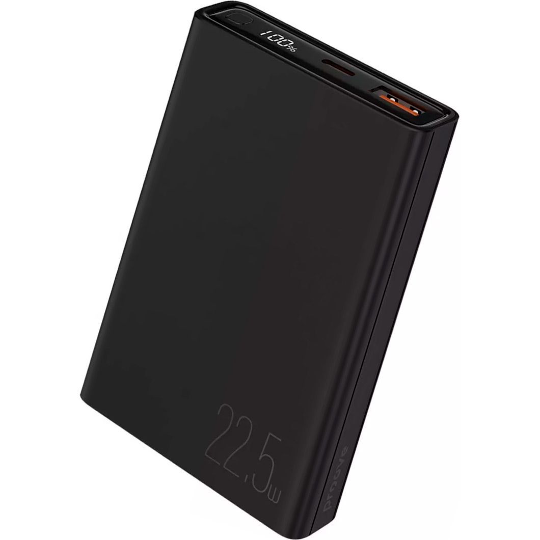 Зовнішній акумулятор Proove Hyper Flux 10000mAh 22.5W Black (PBH120120001)