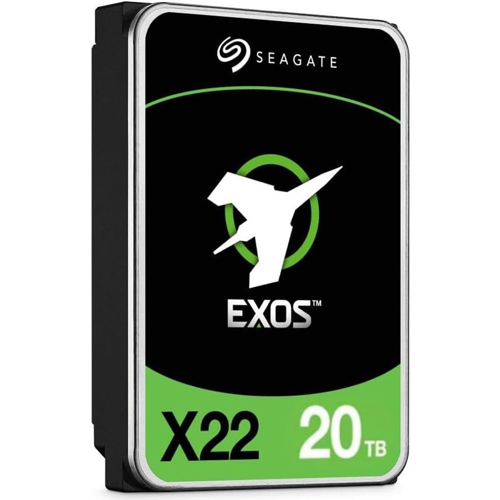 

Жорсткий диск 3.5" Seagate Exos X22 SATA 20TB (ST20000NM004E)
