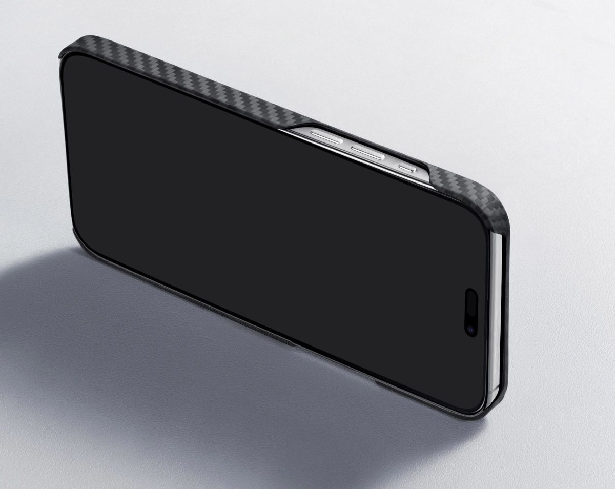 Чохол Pitaka MagEZ Case 4 1500D Twill для Apple iPhone 15 Black/Grey (KI1501)