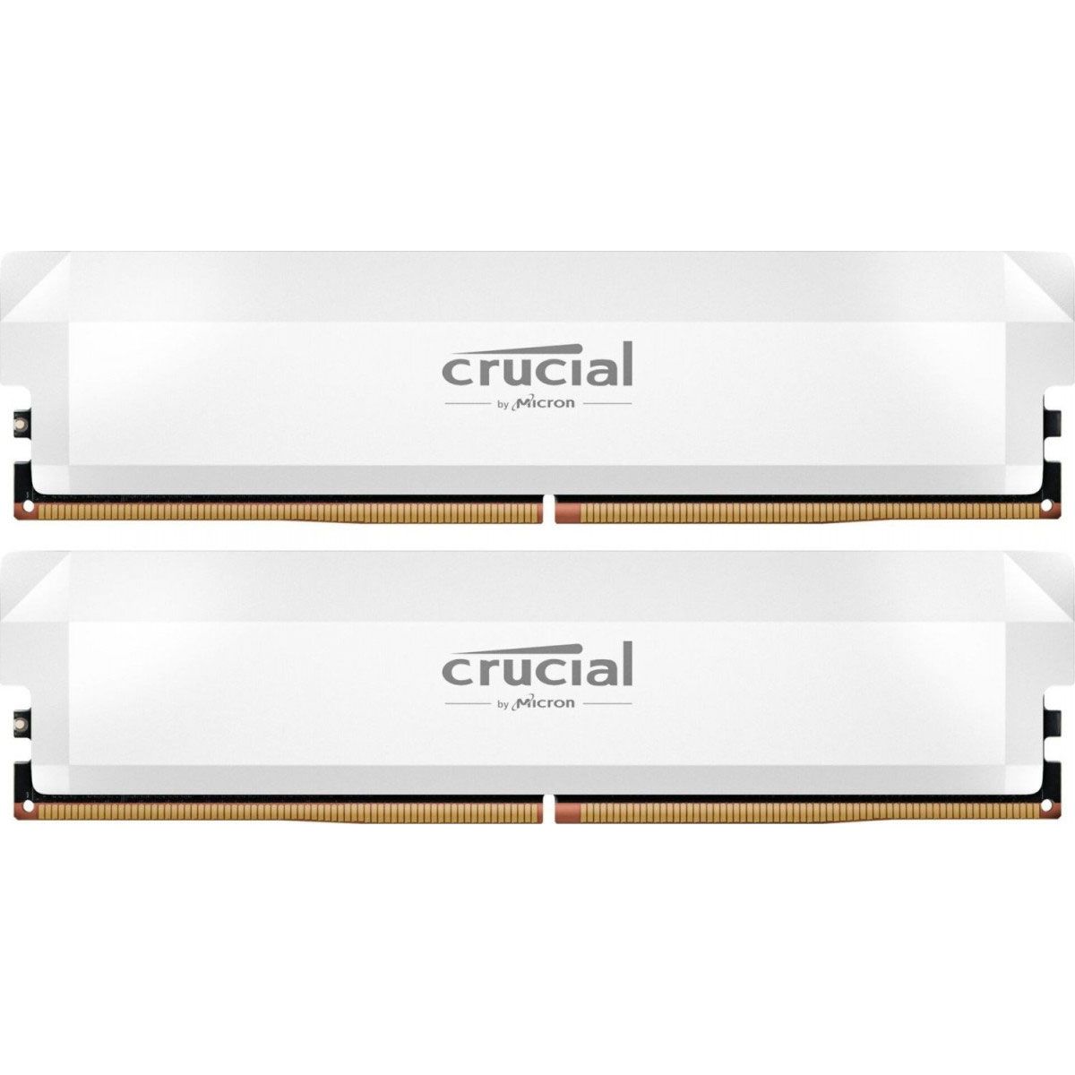 Модуль памяти DDR5 Crucial 2x16GB 6000MHz Pro OC White (CP2K16G60C36U5W)