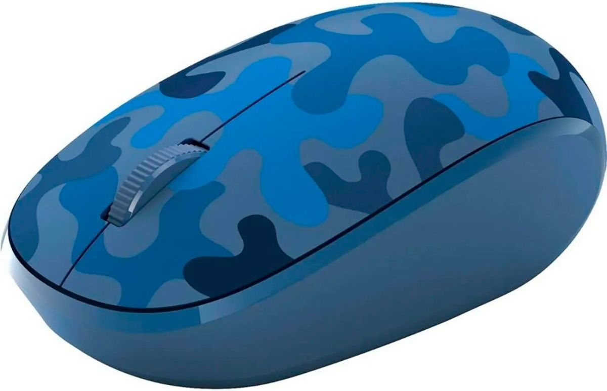 Миша Microsoft Bluetooth Blue Camo (8KX-00017)