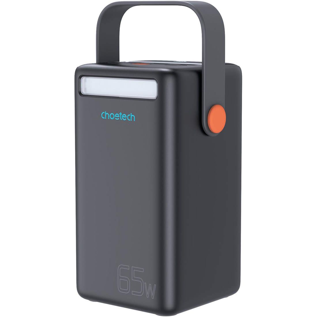 Зовнішній акумулятор Choetech Powerbank 50000mAh 65W Black (B664-CCBE)