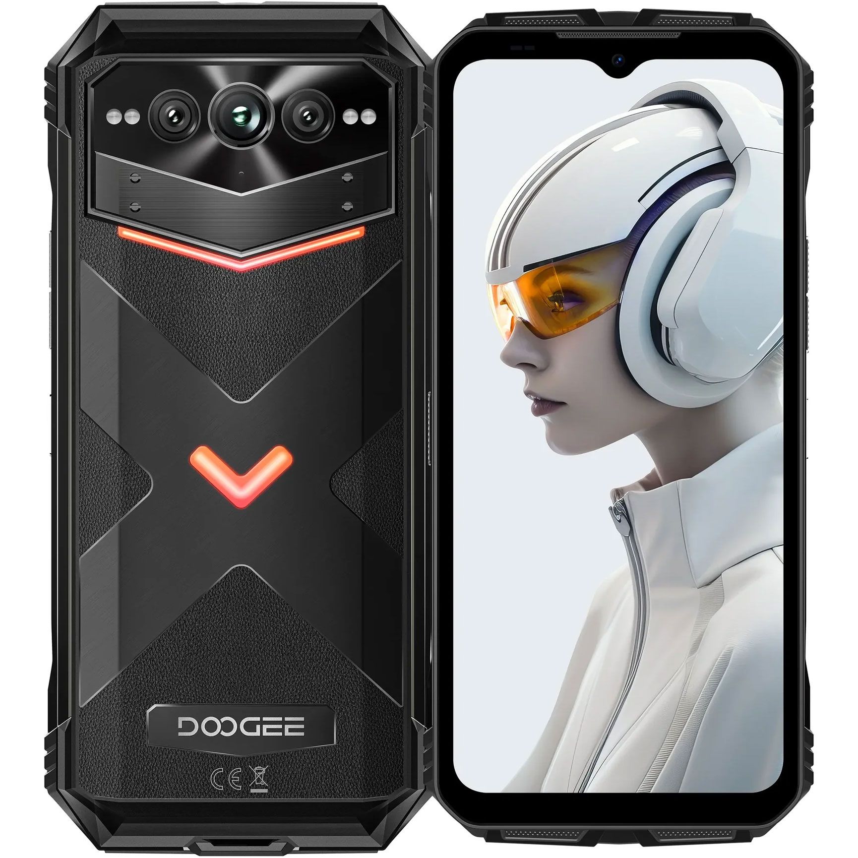 

Смартфон Doogee V Max Plus 16/512GB Obsidian Black