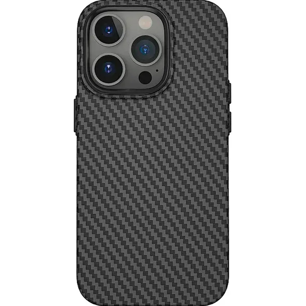 

Чохол WiWU Kevlar Magsafe Case LCC-107 для Apple iPhone 14 Pro Black