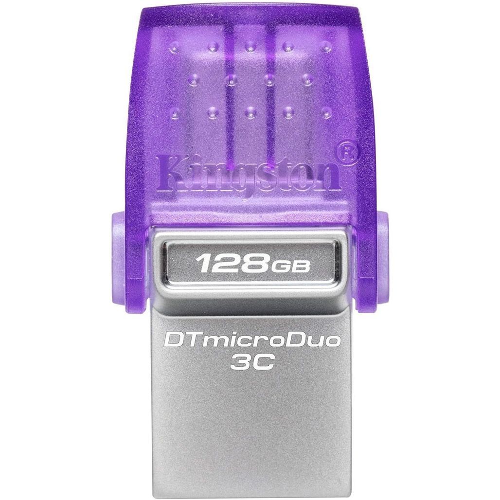 

USB флеш-накопитель Kingston DataTraveler microDuo 3C 128GB USB-A + USB-C 3.2 Gen 1 (DTDUO3CG3/128GB)