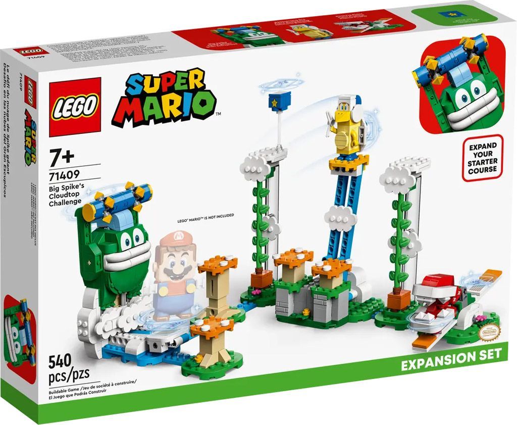 Конструктор LEGO Super Mario Додатковий набір: завдання Великого Спайка-Дістати до хмаринки (71409)